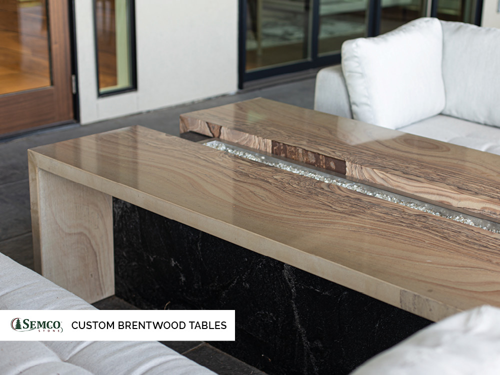 custom brentwood table